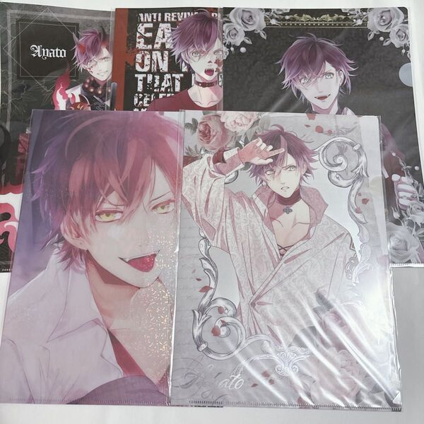 DIABOLIK LOVERS クリアファイル 逆巻アヤト ディアラバ くじ 不死の薔薇園