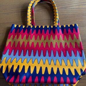 アフリカ布バック