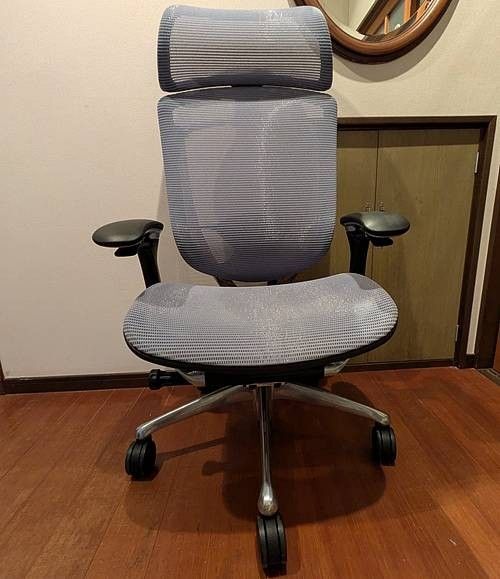 肘パッド新品】オカムラ コンテッサ 大型 ヘッドレスト 座 メッシュ okamura Contessa ゲーミング チェア 岡村