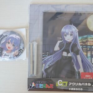 にじさんじ くじ アクリルパネル 缶バッジ 勇気ちひろ