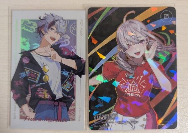 にじさんじ ROF-MAO 2nd LINE カード 不破湊 にじフェス コレクションカード 健屋花那