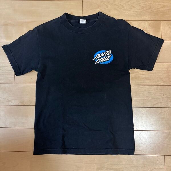 SANTA CRUZ サンタクルーズ バックプリント Tシャツ Sサイズ 黒