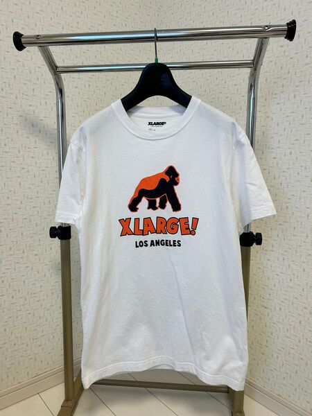 エクストララージ/XLARGE ビッグプリント ロゴプリント 半袖Tシャツ【S】 ホワイト