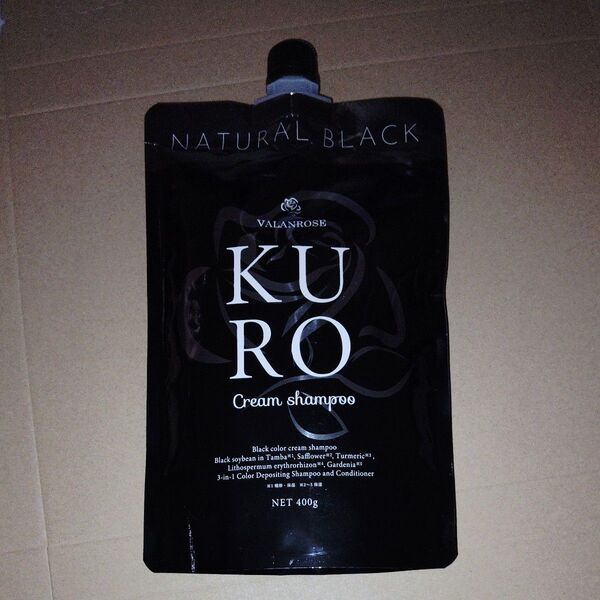 バランローズ KUROクリームシャンプー ナチュラルブラック