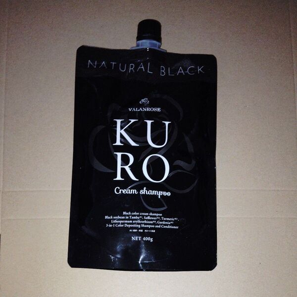 バランローズ KUROクリームシャンプー ナチュラルブラック