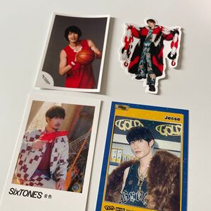 SixTONES ジェシー 購入特典カード&ステッカー