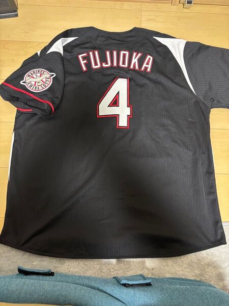千葉ロッテマリーンズ 藤岡裕大 ユニフォーム ビジター xl