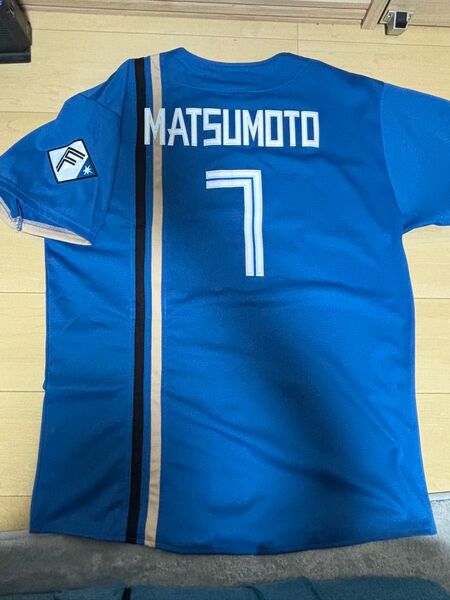 北海道日本ハムファイターズ 松本剛 ユニフォーム ビジター L