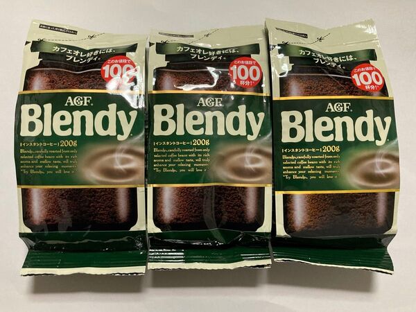 AGF Blendy インスタントコーヒー 3袋セット
