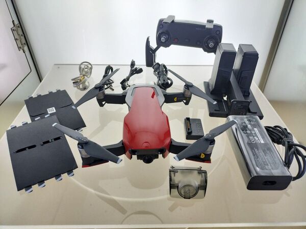 Mavic air 充電回数6回バッテリー2個付 フルセット 米軍軍用レベルGPCケース付