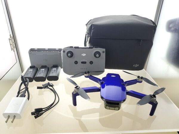 DJI Mini2 WRAPGRADE ストラトスフェアブルー 貼り付け後未飛行