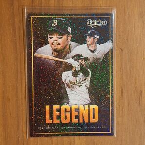 T-岡田 2025Calbeeプロ野球チップス LEGENDカード
