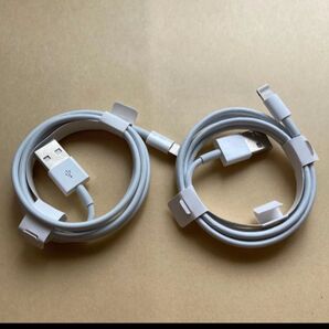 Apple iPhone付属品 純正充電ケーブル Lightningケーブル 新品未使用品 2本セット