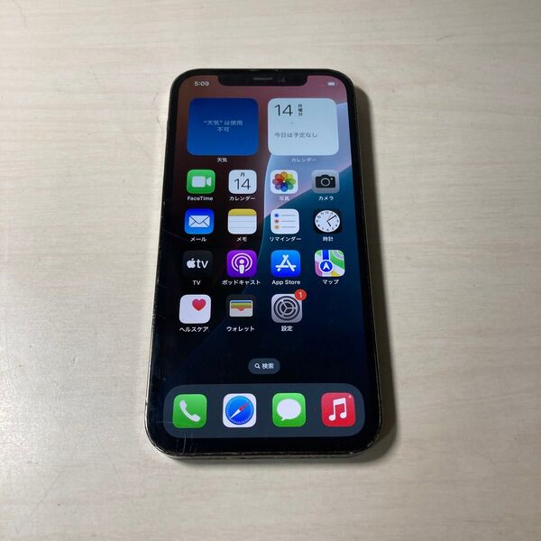 05376 iPhone12 Pro 128GB ブラック SIMフリー ジャンク品 ※本体のみ