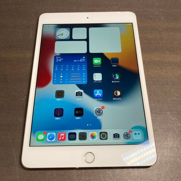 90510 iPad mini4世代 128GB ゴールド SIMフリー ジャンク品 ※本体のみ