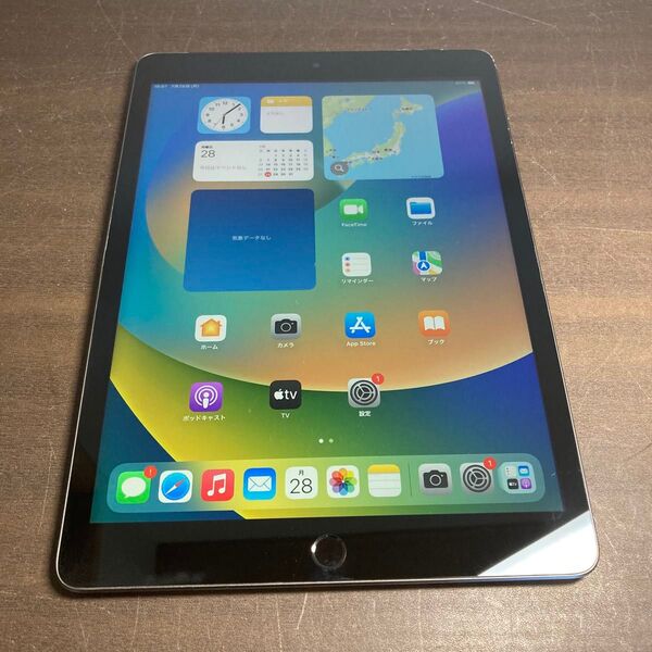 43420 iPad9世代 64GB ブラック SIMフリー ジャンク品 ※本体のみ