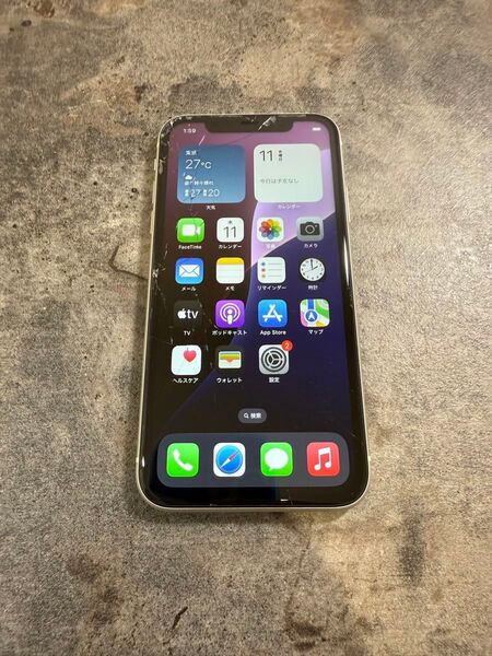 69500 iPhone11 64GB ホワイト SIMフリー ジャンク