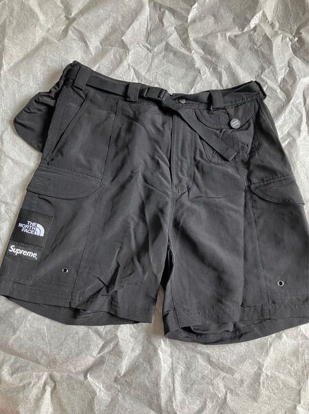 未使用試着のみ Supreme Trekking Packable Belted Short シュプリーム ノースフェイス