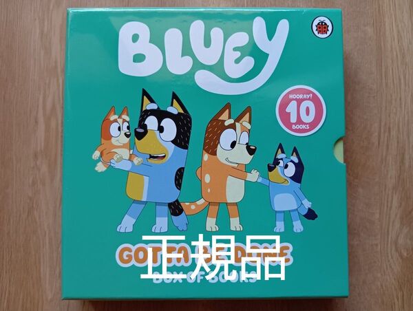 正規品 新品未開封 Bluey 箱 10冊セット 幼児 小学生 洋書 英語 絵本