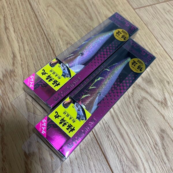 希少 スクイッドマニア SQUID MANIA ワイルドチェイス B-TR3.5号30g 極鱗パープル2本セット ティップラン