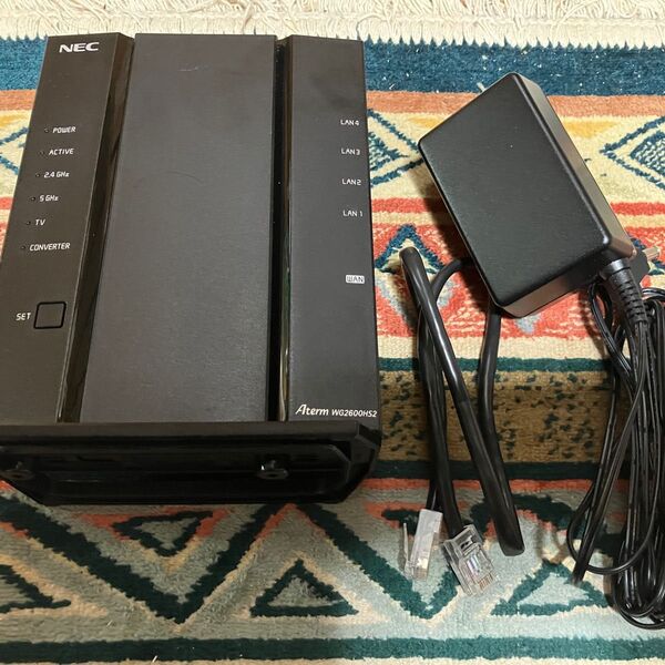 NEC Aterm 無線LANルーター PA-WG2600HS2