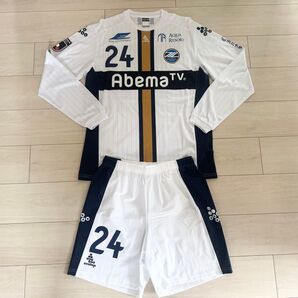 【支給品】 FC町田ゼルビア 2020シーズン 青木義孝 支給品ユニフォーム 上下セット