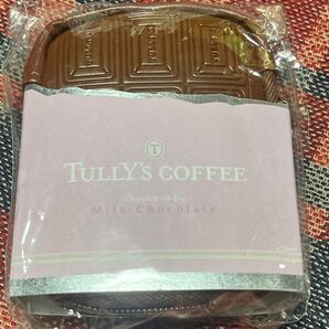 新品未使用 TULLY'S COFFEE タリーズコーヒー ポーチ付き エコバッグ ミルクチョコレート