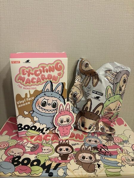ラブブ THE MONSTERS Exciting Macaron ぬいぐるみシリーズLychee Berry
