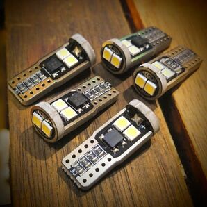 T10 W5W LED電球 10個 CANBUS 室内灯・ナンバー灯・ルームランプ・バックランプ
