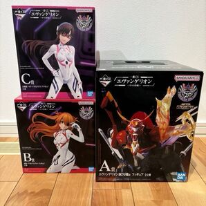 一番くじ エヴァンゲリオン ヤマト作戦 A 新2号機α B アスカ ラングレー C マリ イラストリアス フィギュア ラストワン