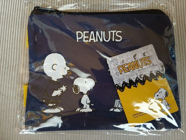 スヌーピー コットンポーチ Peanuts