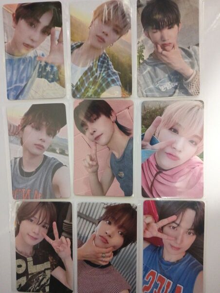 【&TEAM】weverseラキドロ第1段、第3段 ノーマル+落書きデコ36枚セット【青嵐】