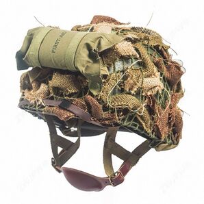 WWⅡ 米軍 M1C空挺隊用ヘルメットセット(レプリカ)サバゲ 101空挺師団、82空挺師団