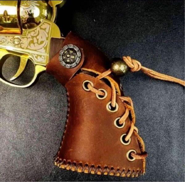 コルトSAA ピースメーカー用グリップカバー 西部劇 ウエスタン シングルアクションアーミー COLT 装飾 トイガン ピストル