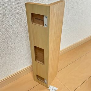 無印良品 壁につけられる家具棚 幅44cm オーク材
