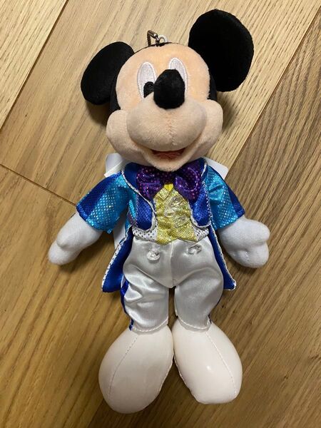 ミッキー ナイトフォールグロウ ぬいぐるみバッジ ぬいば