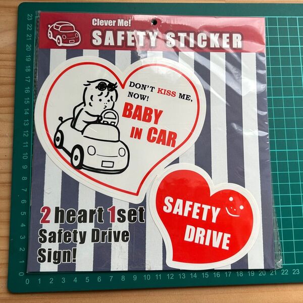 ステッカー 車 ベビーインカー2セット