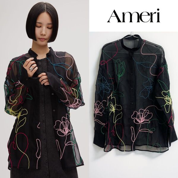 Ameri VINTAGE MEDI DAY DREAM SHEER SHIRT