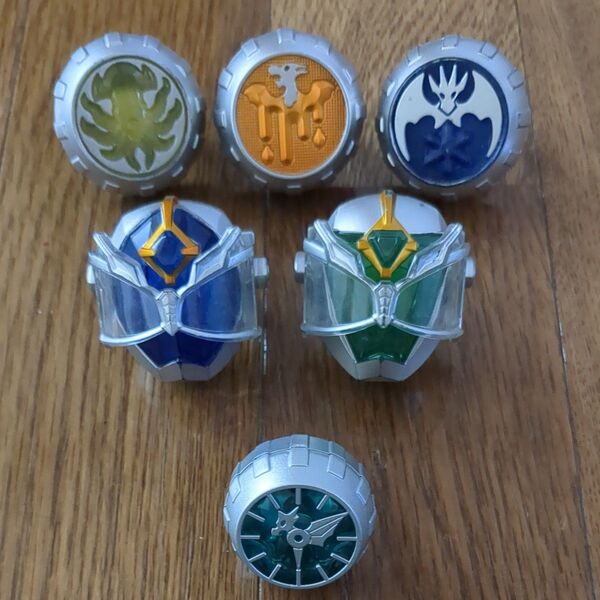 仮面ライダー ウィザードリング 6個