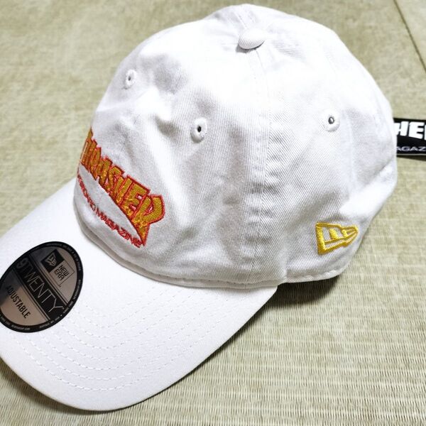 タグ付 ニューエラ 白 New Era スラッシャー 9TWENTY キャップ 帽子 野球帽子 スケーター ボーダー スポーツ