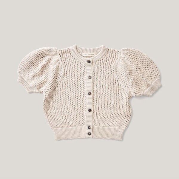 SOOR PLOOM mimi cardigan 8y milk