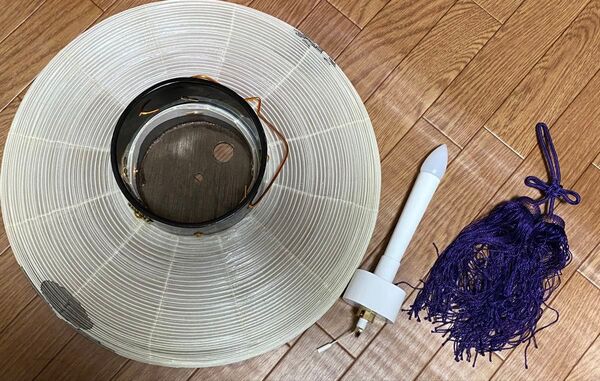絹門提灯 尺四丸