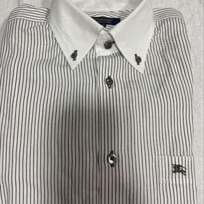 BURBERRY BLACK LABEL ストライプシャツ メンズ