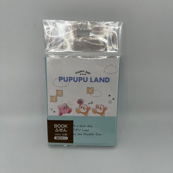 【新品】星のカービィ ふせん PUPUPU STAGE BOOK 付箋 カービィ メモ帳 メモ