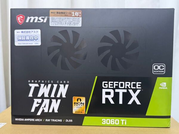 MSI GeForce RTX 3060 Ti TWIN FAN OC