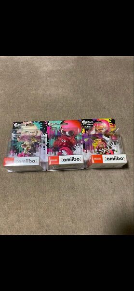 新品未開封 amiibo タコ ヒメ ガール ネオンピンク スプラトゥーン3 ニンテンドースイッチ 任天堂