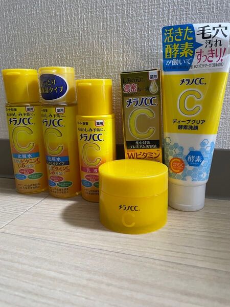 メラノCC 化粧水さっぱり しっとり 乳液 プレミアム美容液 洗顔 美白ジェル セット