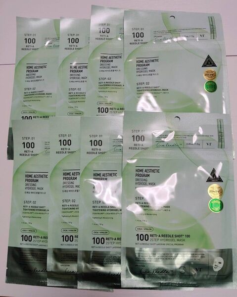 VT 100RETI-A リードルショット 2STEP HYDROGEL マスク フェイスパック 美容液 新品 まとめ売り