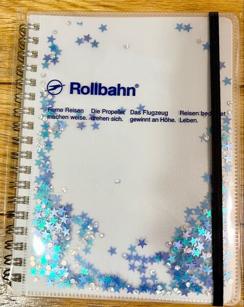 ロルバーン Rollbahn デルフォニックス DELFONICS ポケット付メモL ノート グリッター スミス