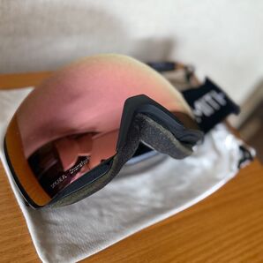 SMITH(スミス) ピンクレンズ ゴーグル 専用ポーチ付き